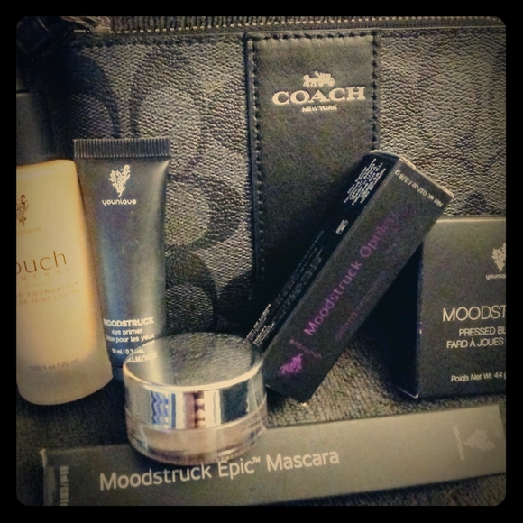 Younique bundle with new Coach wristlet - Picture 1 of 10